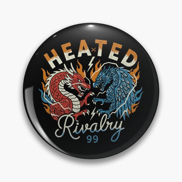 Item preview, Vintage Red vs Blue Dragon Heated Rivalry 99 Showdown designed and sold by zzz888.