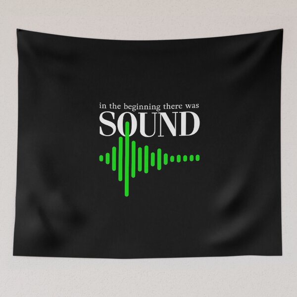Item preview, Sound wave in green designed and sold by BlackLineWhite.