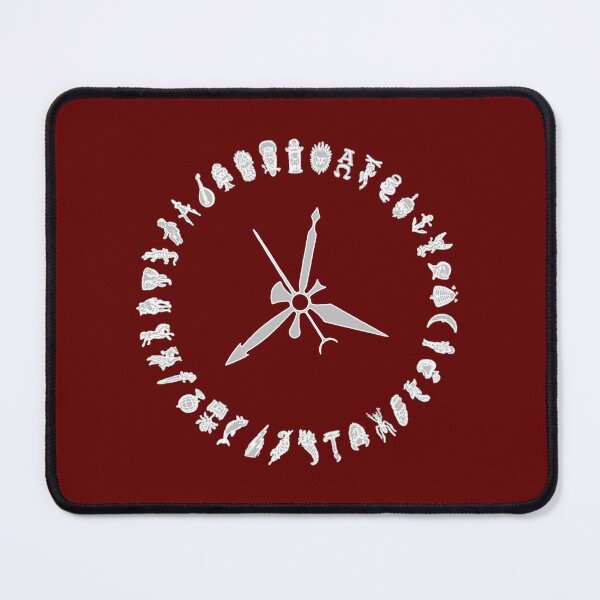 Item preview, Grey Alethiometer Symbol Dial, Golden Compass, Symbol Reader - His Dark Materials inspired fan art (inverted) designed and sold by S Hazelwood .