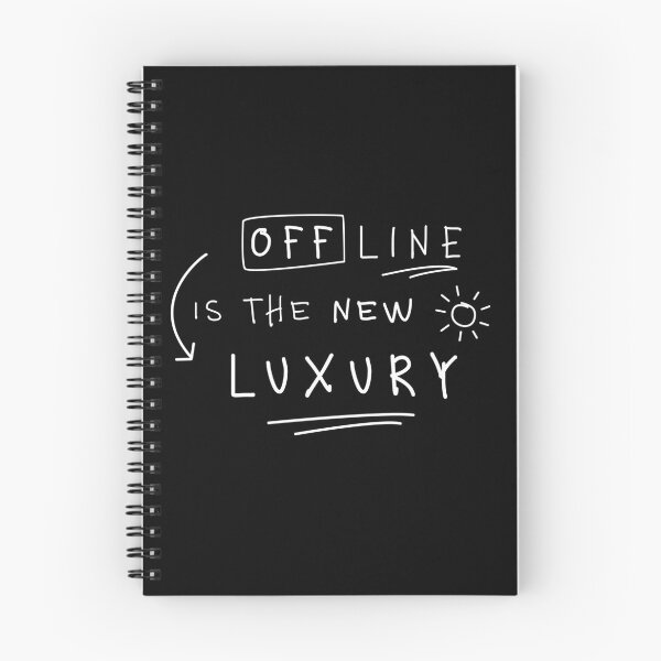 Item preview, Offline Is the New Luxury – Minimal Statement designed and sold by CreareAT.