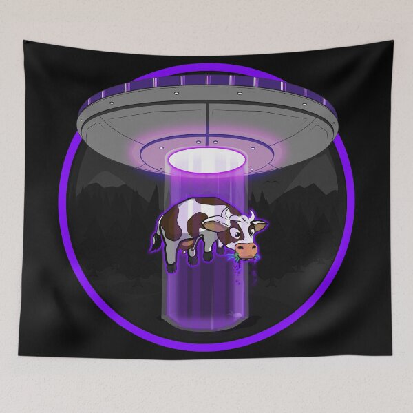 Item preview, 027 Purple Lander Taking Myrtle Up Into The Light designed and sold by DayHarvesters.