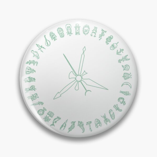 Item preview, Green Alethiometer Symbol Dial, Golden Compass, The Symbol Reader - His Dark Materials inspired fan art  designed and sold by S Hazelwood .