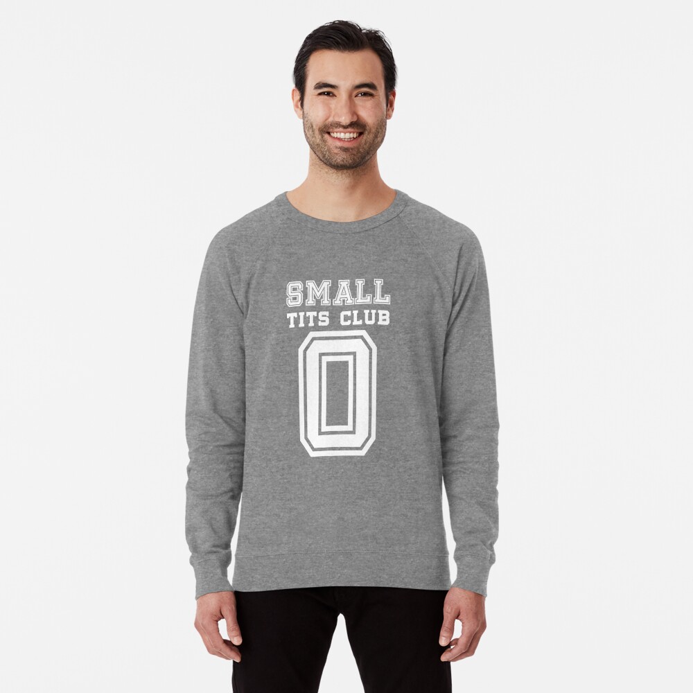 Small Tits Club - Women T-Shirt Lightweight Sweatshirt for Sale