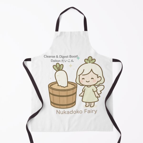 Item preview, Nukadoko Fairy – Daikon Edition | Cleanse & Digest Japanese Fermentation Art designed and sold by Yohei-Studio.