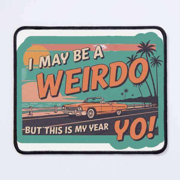 Item preview, I May Be a Weirdo But This Is My Year Shirt – Funny Self-Love Tee designed and sold by FitEnvy.