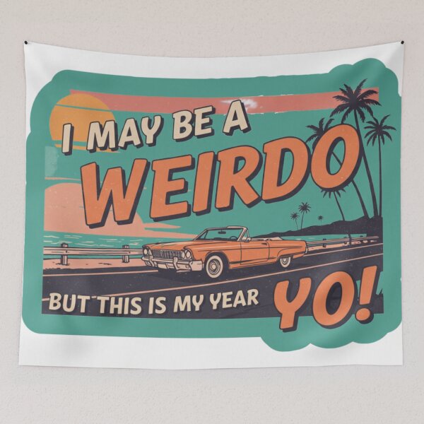 Item preview, I May Be a Weirdo But This Is My Year Shirt – Funny Self-Love Tee designed and sold by FitEnvy.