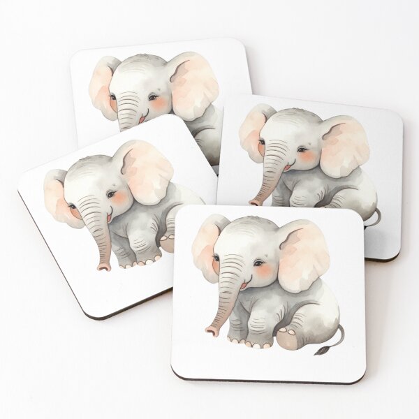 Item preview, Jungle Baby Elephant Aesthetic designed and sold by GrumpySableye.