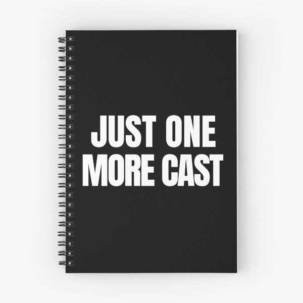 Item preview, Just One More Cast Fishing Quote designed and sold by EimSol.