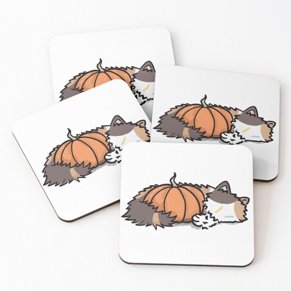 Item preview, Cat with pumpkin designed and sold by TheMissingMask.