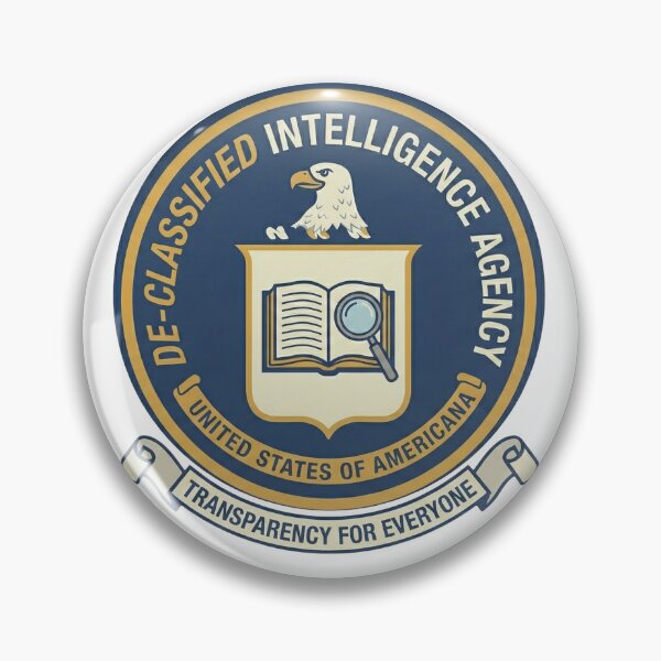 Item preview, De-Classified Intelligence Agency - Transparency for Everyone - Candace Owens - White edition designed and sold by Miss Cutie Designs.
