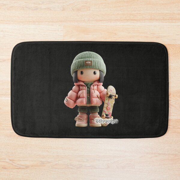 Item preview, Girl with Skateboard designed and sold by SilverlynDraws.