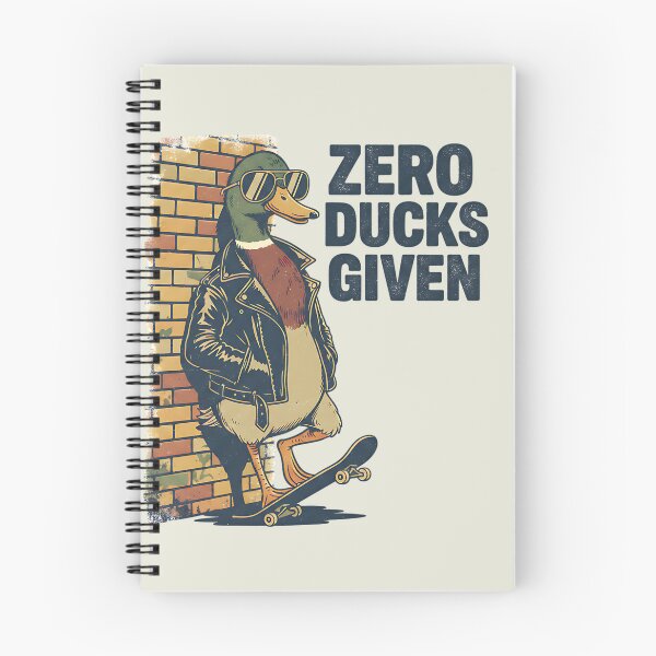 Item preview, Zero Ducks Given designed and sold by AwesomeBeyondLimits.