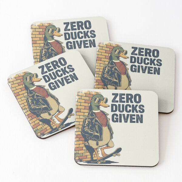 Item preview, Zero Ducks Given designed and sold by AwesomeBeyondLimits.