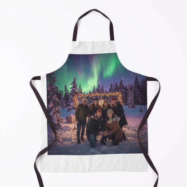 Item preview, Northern Lights Christmas Magic – Festive Aurora Winter Celebration designed and sold by Fouziaart08.