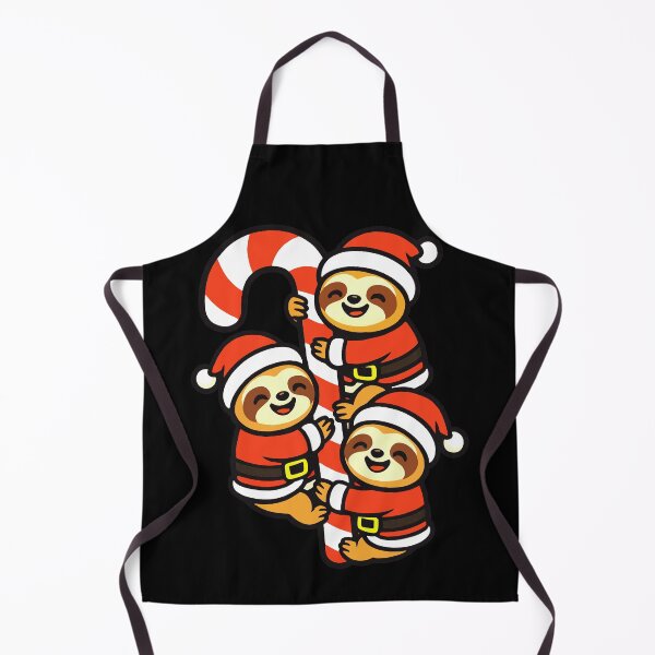 Item preview, Santa Sloths Christmas Candy Cane designed and sold by plushism.