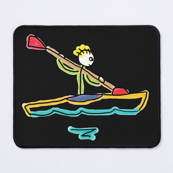 Item preview, Kayaking Stickman designed and sold by Mark-Ewbie.