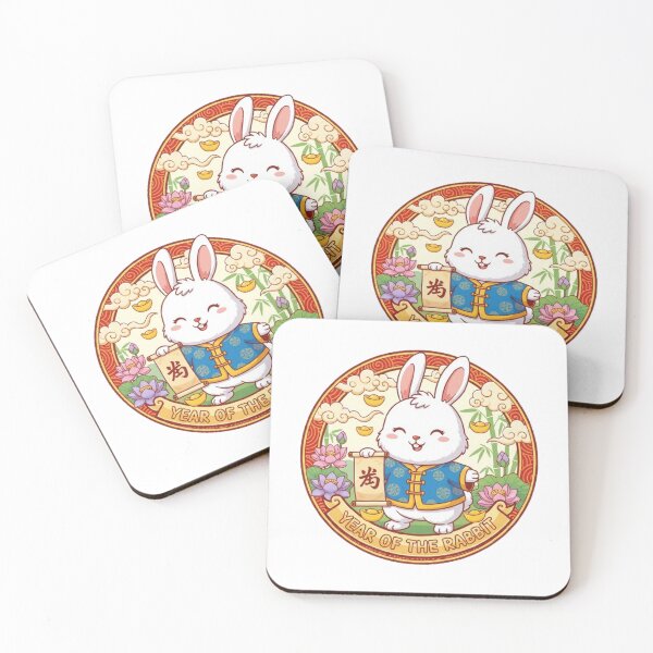 Item preview, YEAR OF THE RABBIT designed and sold by likbatonboot.
