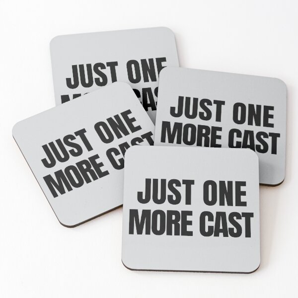 Item preview, Just One More Cast Fishing Quote designed and sold by EimSol.