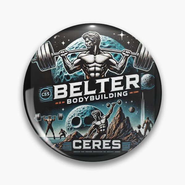 Item preview, Belter Bodybuilding – Sci-Fi Asteroid Belt Gym & Space Fitness Design designed and sold by RollFuzzy.