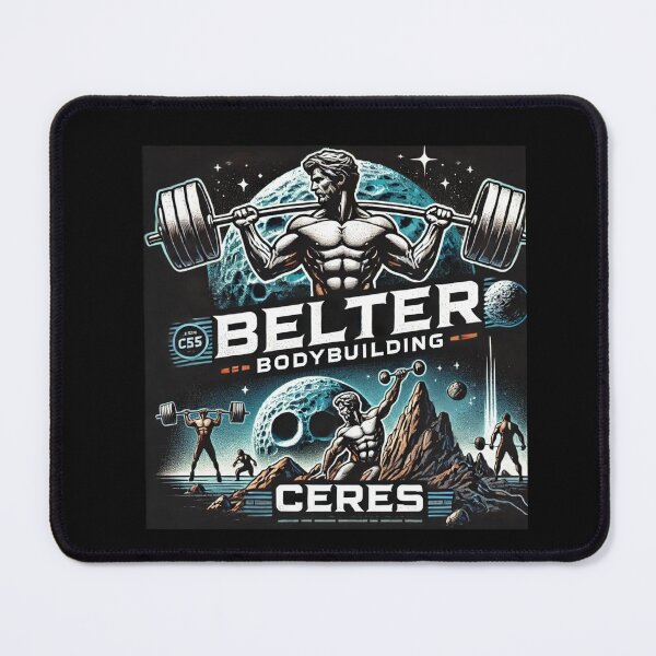Item preview, Belter Bodybuilding – Sci-Fi Asteroid Belt Gym & Space Fitness Design designed and sold by RollFuzzy.