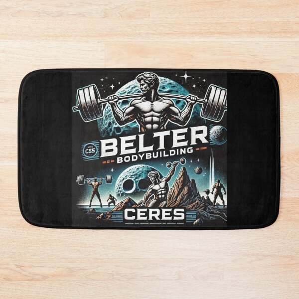 Item preview, Belter Bodybuilding – Sci-Fi Asteroid Belt Gym & Space Fitness Design designed and sold by RollFuzzy.