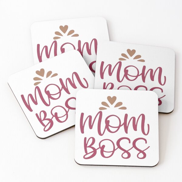 Item preview, Mother's Day Gift Mom Boss Script designed and sold by ZyVoAli.
