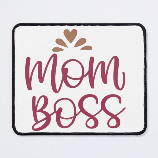Item preview, Mother's Day Gift Mom Boss Script designed and sold by ZyVoAli.