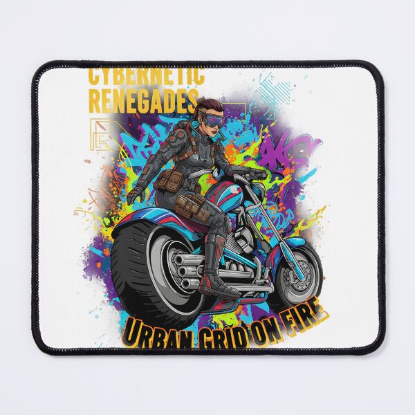 Item preview, Motorcycle Rider T-Shirt | Biker Burn the Road T-Shirt designed and sold by PRINTKEEN.