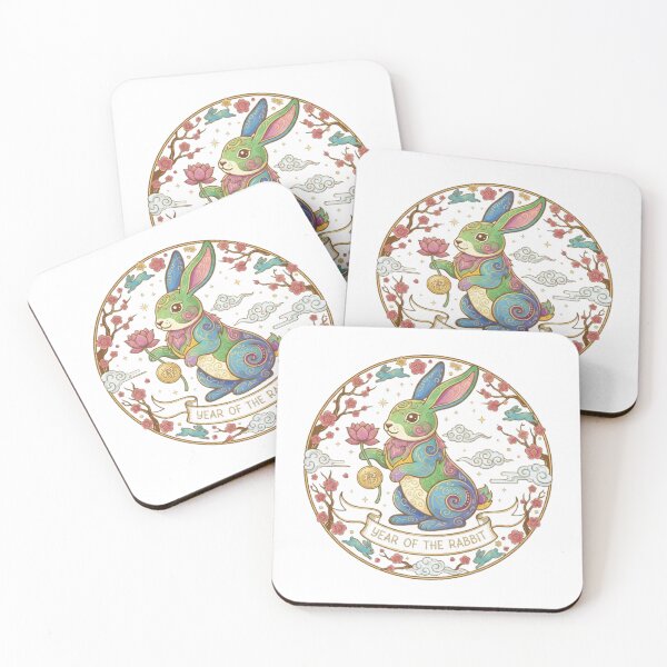 Item preview, YEAR OF THE RABBIT designed and sold by likbatonboot.