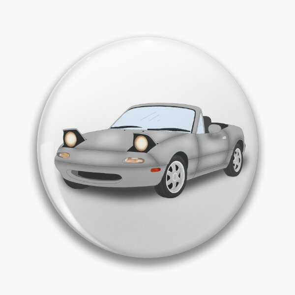 Item preview, Silver Mazda MK1 MX5 Miata designed and sold by Cl03xoart.