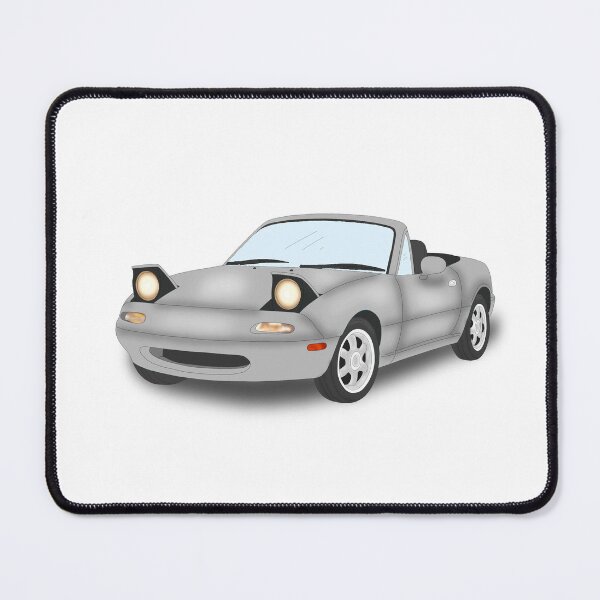 Item preview, Silver Mazda MK1 MX5 Miata designed and sold by Cl03xoart.