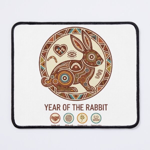 Item preview, YEAR OF THE RABBIT designed and sold by likbatonboot.