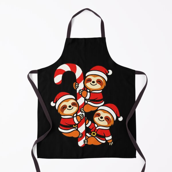 Item preview, Santa Sloths Christmas Candy Cane designed and sold by plushism.