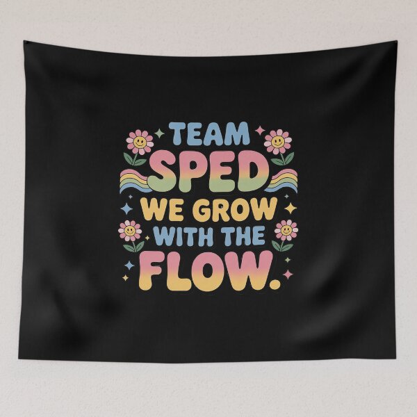 Item preview, Special Education Teacher Team SPED Grow with The Flow designed and sold by FluoroWave.