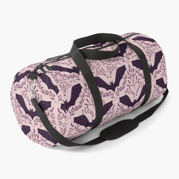 Item preview, Cute Pink & Purple Bat Pattern – Pastel Gothic Spooky Illustration designed and sold by Naine  M..