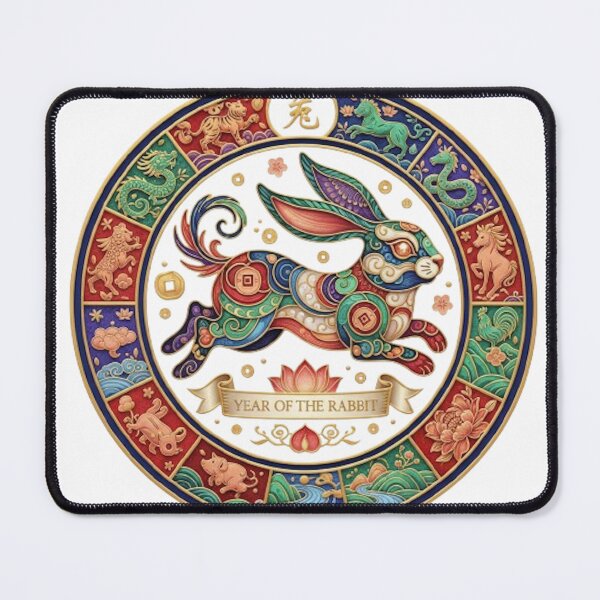 Item preview, YEAR OF THE RABBIT designed and sold by likbatonboot.