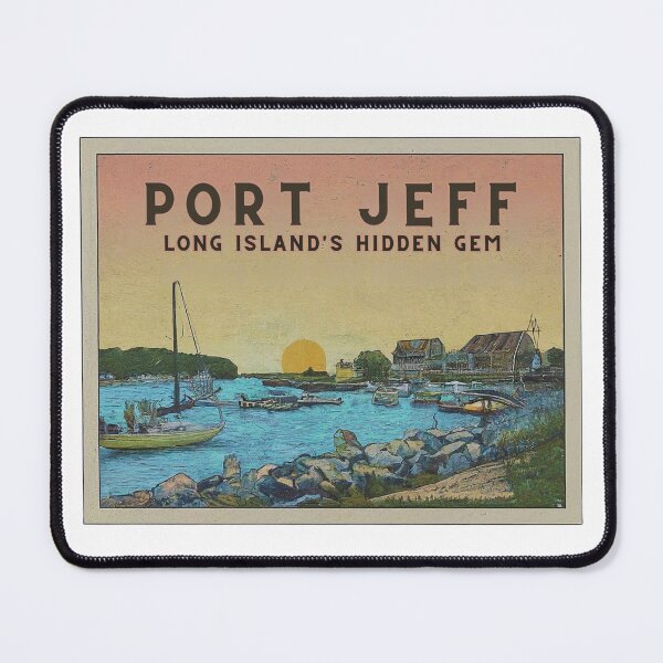 Item preview, Port Jefferson Long Island Shirt – Hidden Gem NY Souvenir Tee designed and sold by FitEnvy.