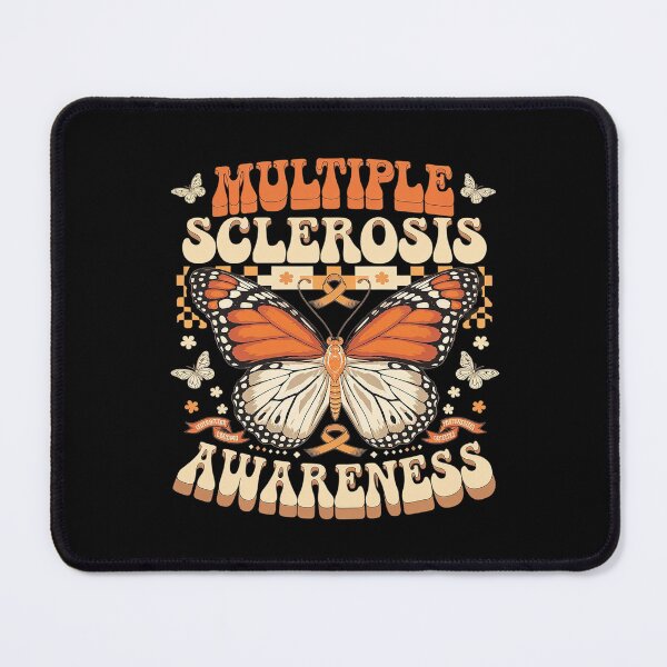 Item preview, Multiple Sclerosis Awareness Butterfly Wear Orange Ribbon MS  designed and sold by MythWoot.