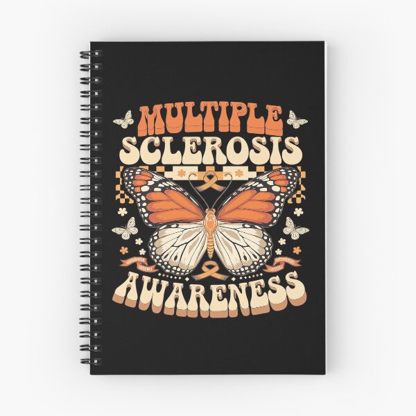 Item preview, Multiple Sclerosis Awareness Butterfly Wear Orange Ribbon MS  designed and sold by MythWoot.
