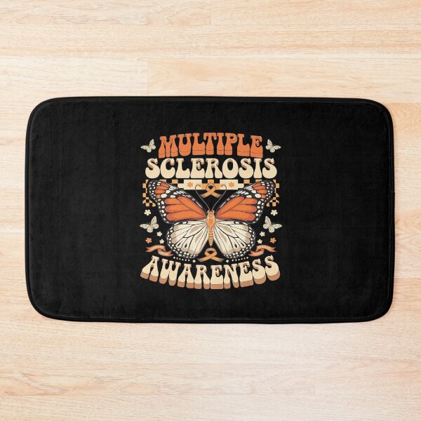 Item preview, Multiple Sclerosis Awareness Butterfly Wear Orange Ribbon MS  designed and sold by MythWoot.