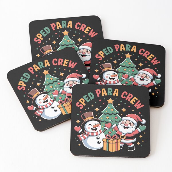 Item preview, Sped para Crew Christmas Bunch of Teachers designed and sold by FluoroWave.