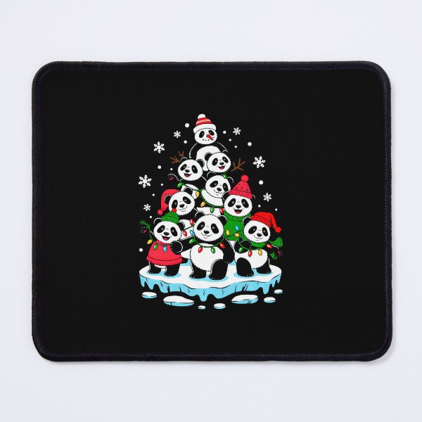 Item preview, Panda Christmas Tree Panda Lover Xmas Squad designed and sold by WayTBeenkenArt.