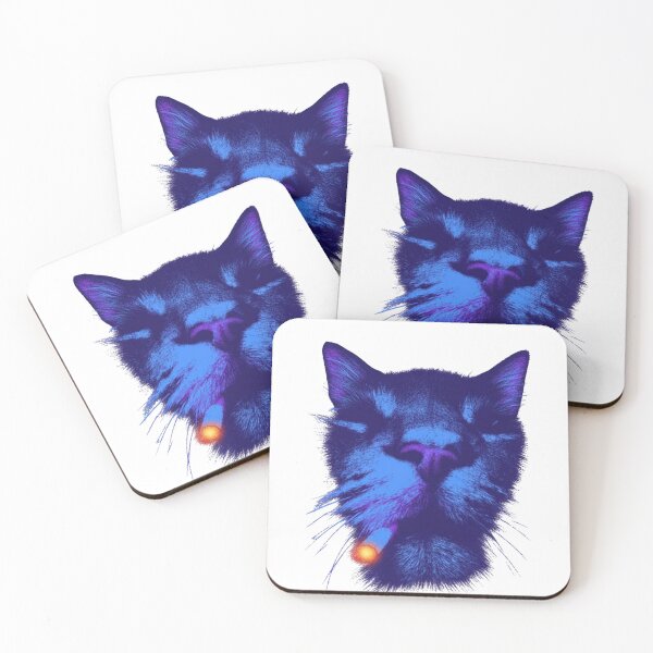 Item preview, Smoking Cat, Vintage Y2K Grunge Cat, Funny Cat Meme, Edgy Graphic, Gift for Cat Lovers designed and sold by DesignDenDo ⭐⭐⭐⭐⭐.