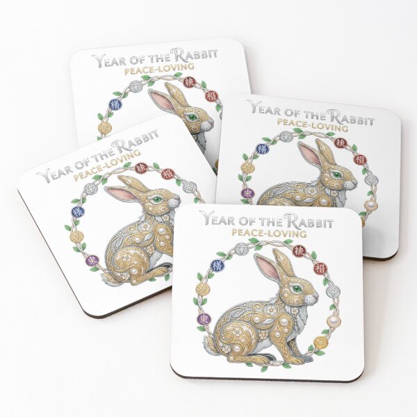 Item preview, YEAR OF THE RABBIT designed and sold by likbatonboot.