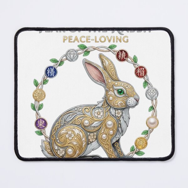 Item preview, YEAR OF THE RABBIT designed and sold by likbatonboot.