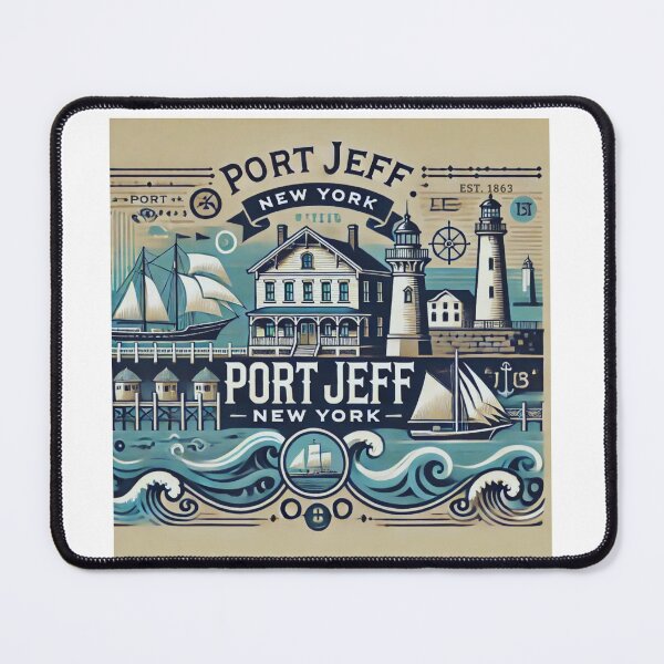 Item preview, Port Jeff Hidden Gem Long Island NY Souvenir | Port Jefferson Local Pride Gift designed and sold by FitEnvy.