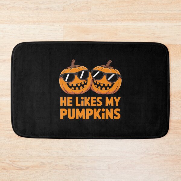 Item preview, He Likes My Pumpkins She Likes My Broomstick02  designed and sold by VerseFarm.