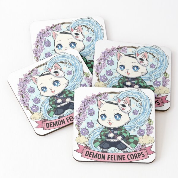 Item preview, DEMON FELINE CORPS designed and sold by CatLadystore.