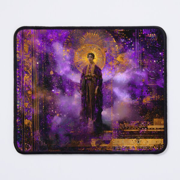 Item preview, The Purple Veil | Esoteric Sacred Feminine Mystical Art designed and sold by Stoneflower-Art.