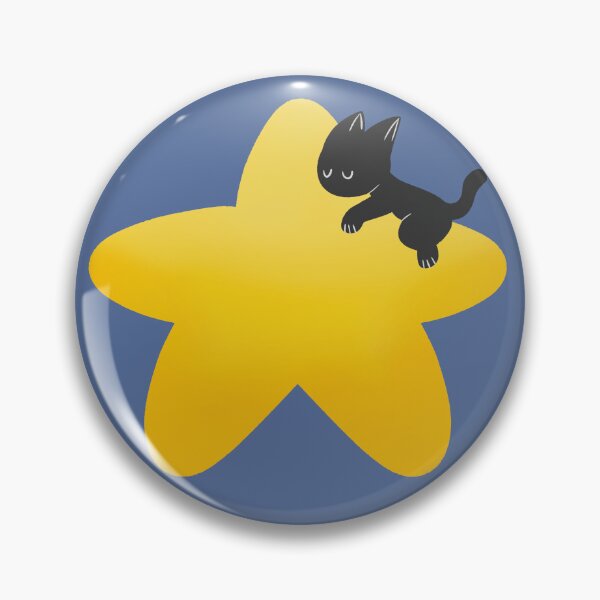 Item preview, cat on star designed and sold by Not Diome.